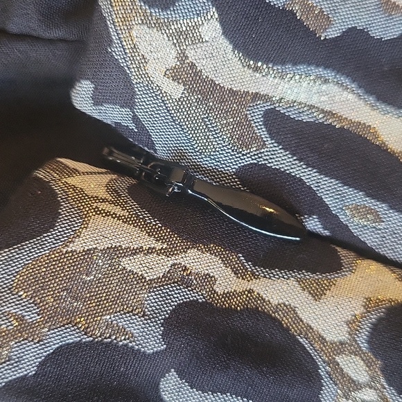 J. Crew Collection Animal Print Optional Spaghetti Strap Strapless Dress, Size 0 - Picture 10 of 16